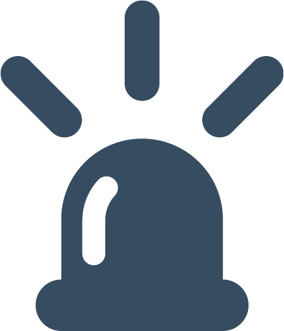 Emergency intervention icon